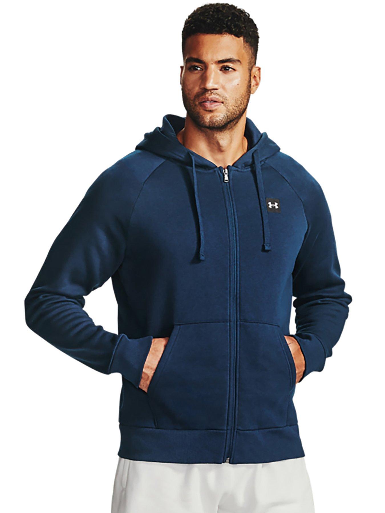 Under armour men's rival hotsell fleece full zip hoodie