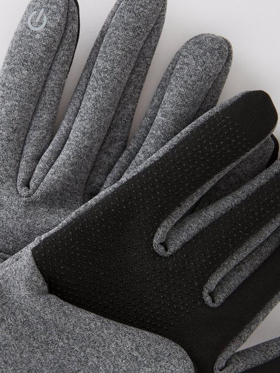 back image of the-north-face-etip-recycled-gloves-medium-grey-heather