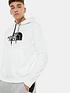  image of the-north-face-mens-drew-peak-pullover-hoodie-white