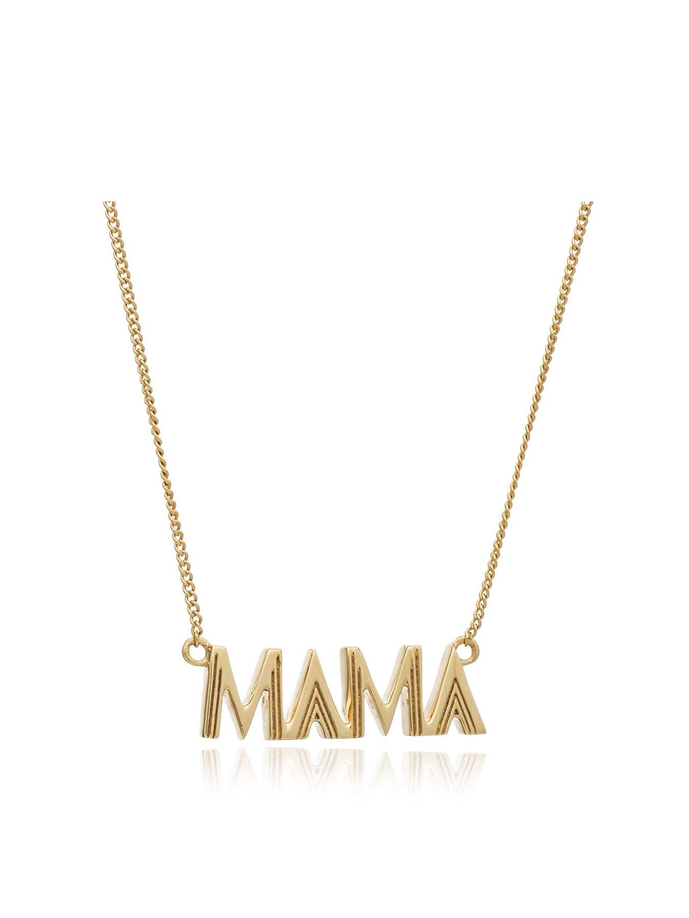  image of rachel-jackson-mama-necklace-gold