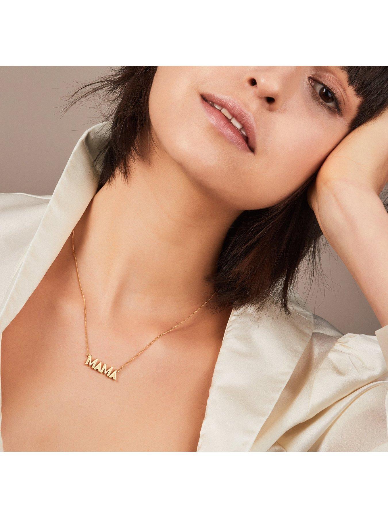  image of rachel-jackson-mama-necklace-gold