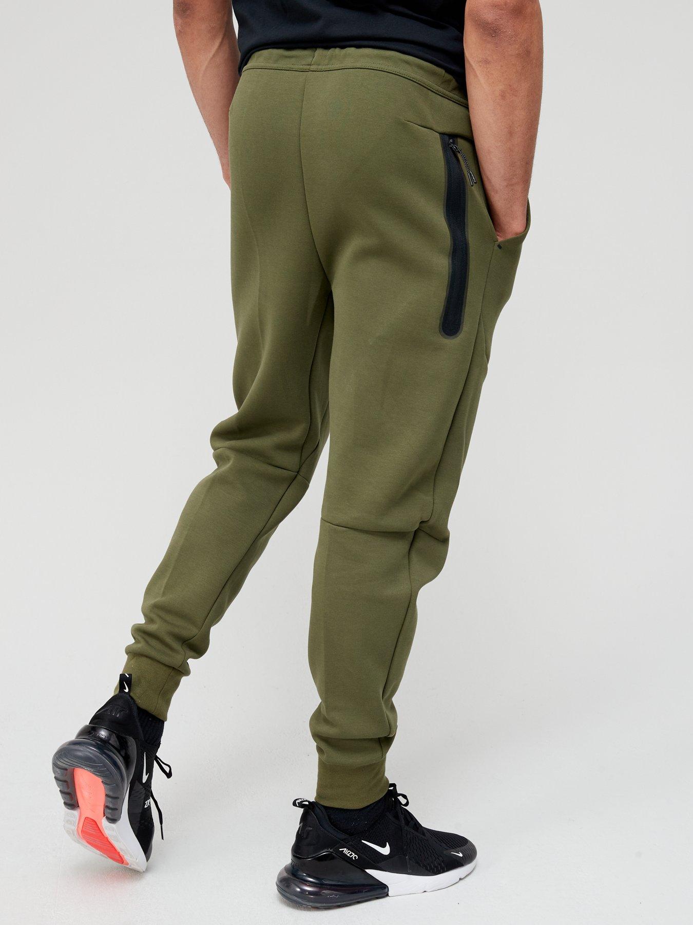 tech fleece joggers green