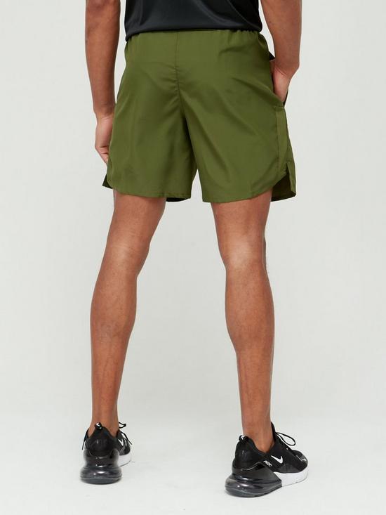stillFront image of nike-run-dry-fit-challenger-7-shorts-green