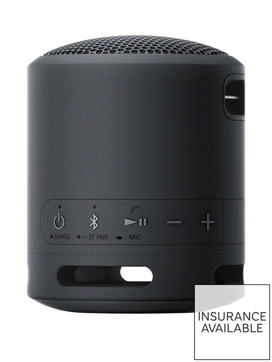 stillFront image of sony-xb13-extra-bass-portable-wireless-speaker-black