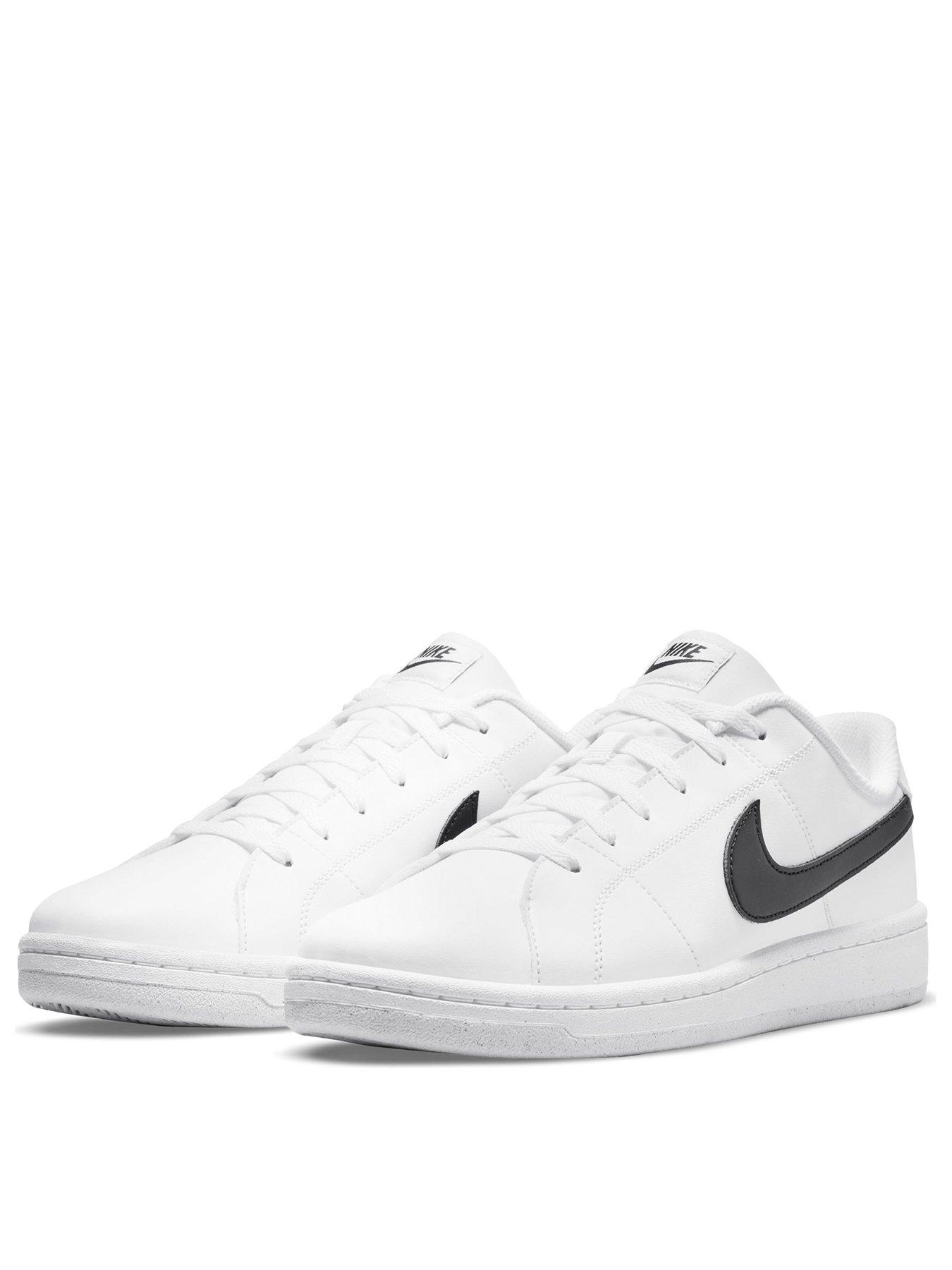 Nike court royale clearance women's black and white