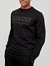 boss-salbo-iconic-logo-sweatshirt-blackfront