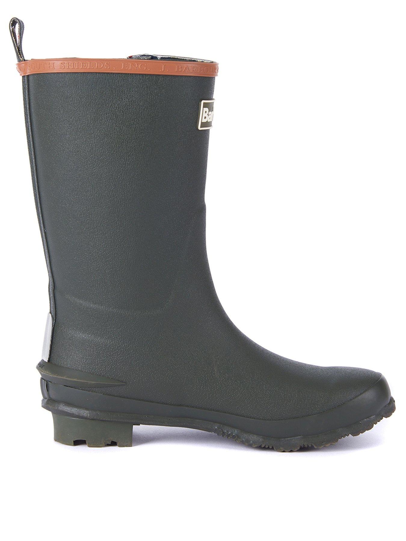 childrens barbour wellington boots