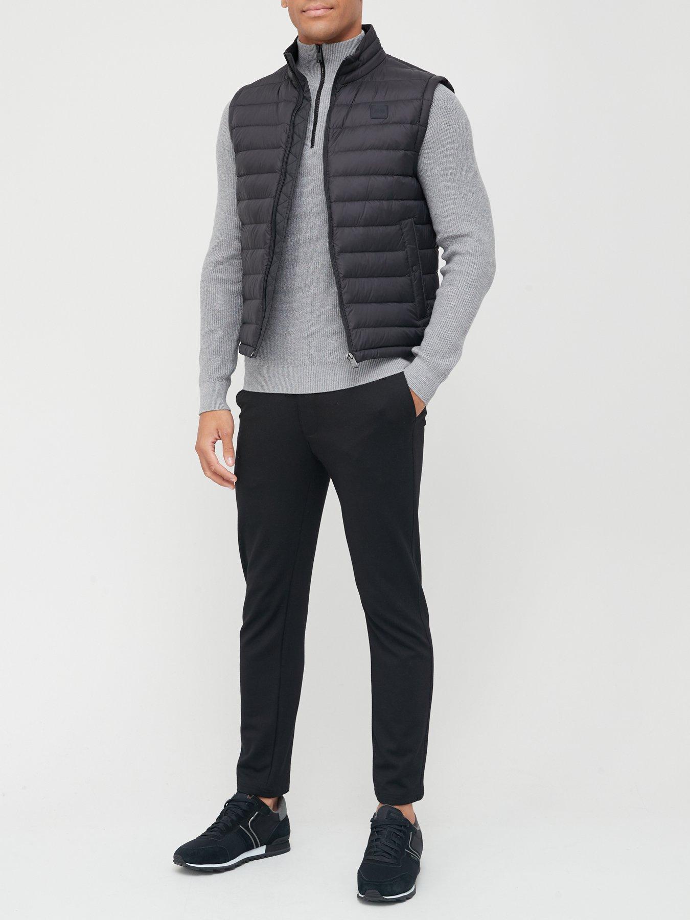 boss chroma gilet black