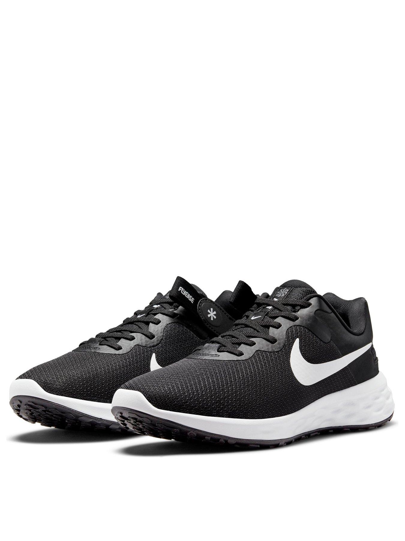 Nike Revolution 6 Flyease - Black | littlewoods.com