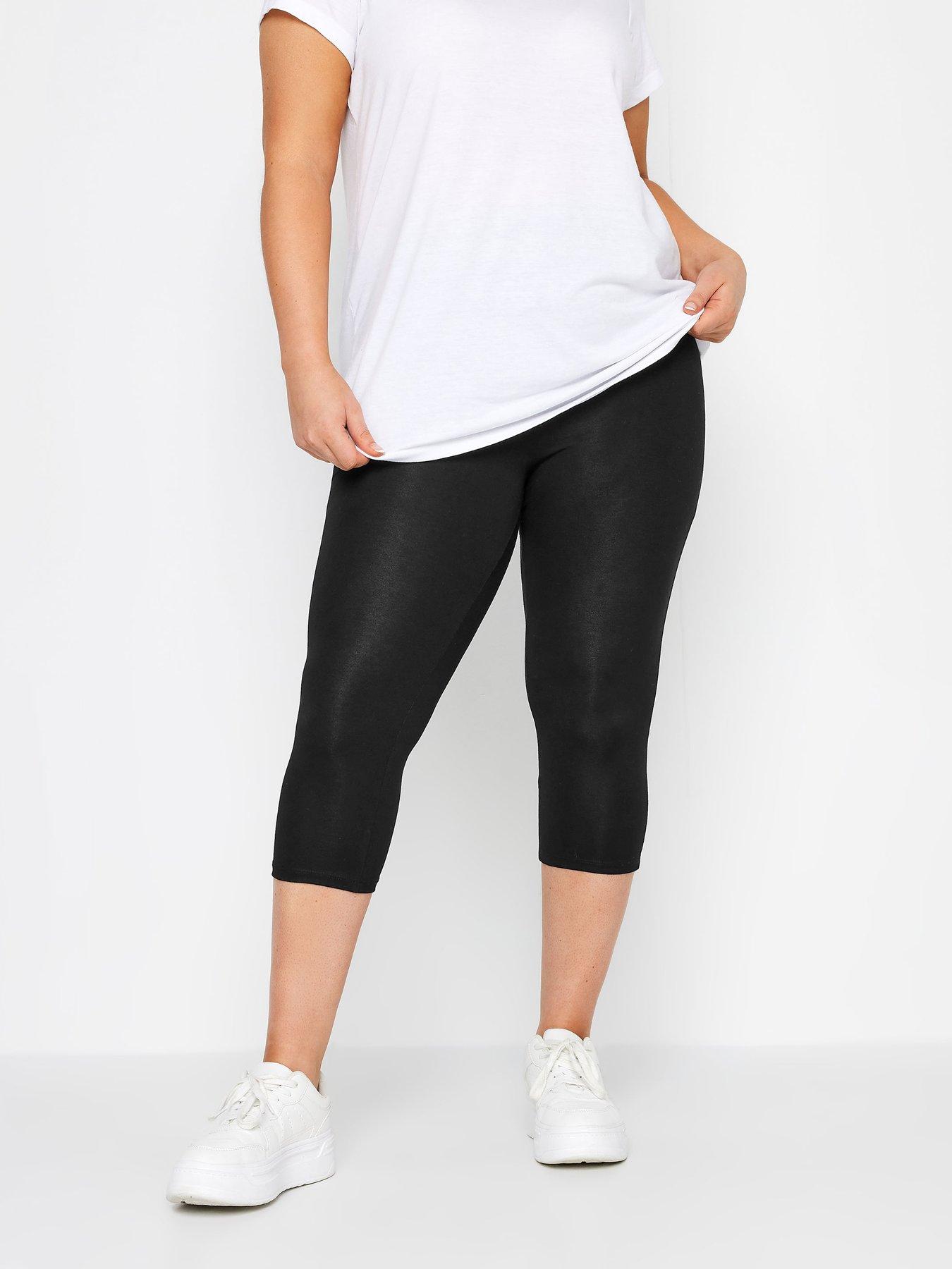 Yours Control Crop Legging - Black