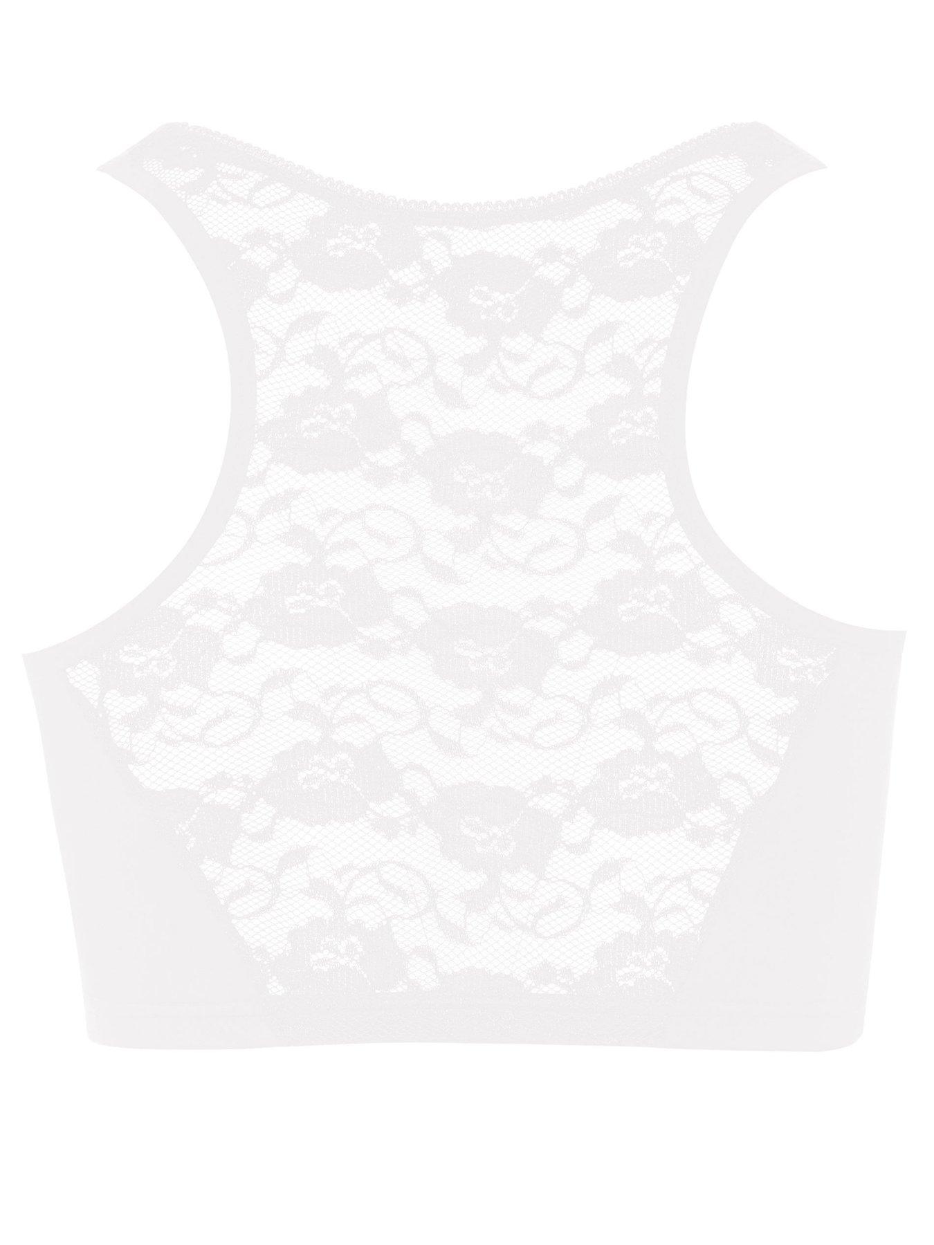 Image 4 of 4 of Yours Front Fastening White Bra