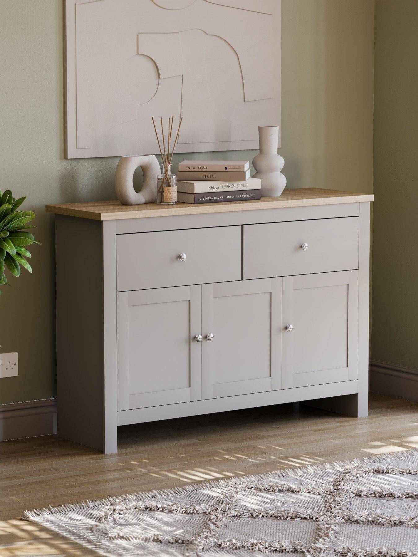  image of vida-designs-arlington-2-drawer-3-door-sideboard