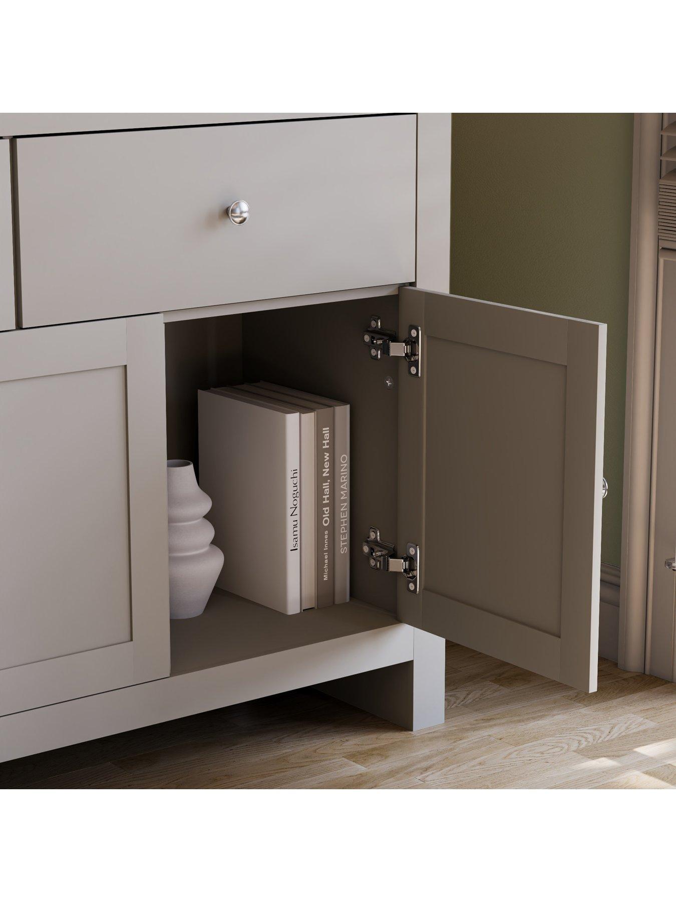  image of vida-designs-arlington-2-drawer-3-door-sideboard