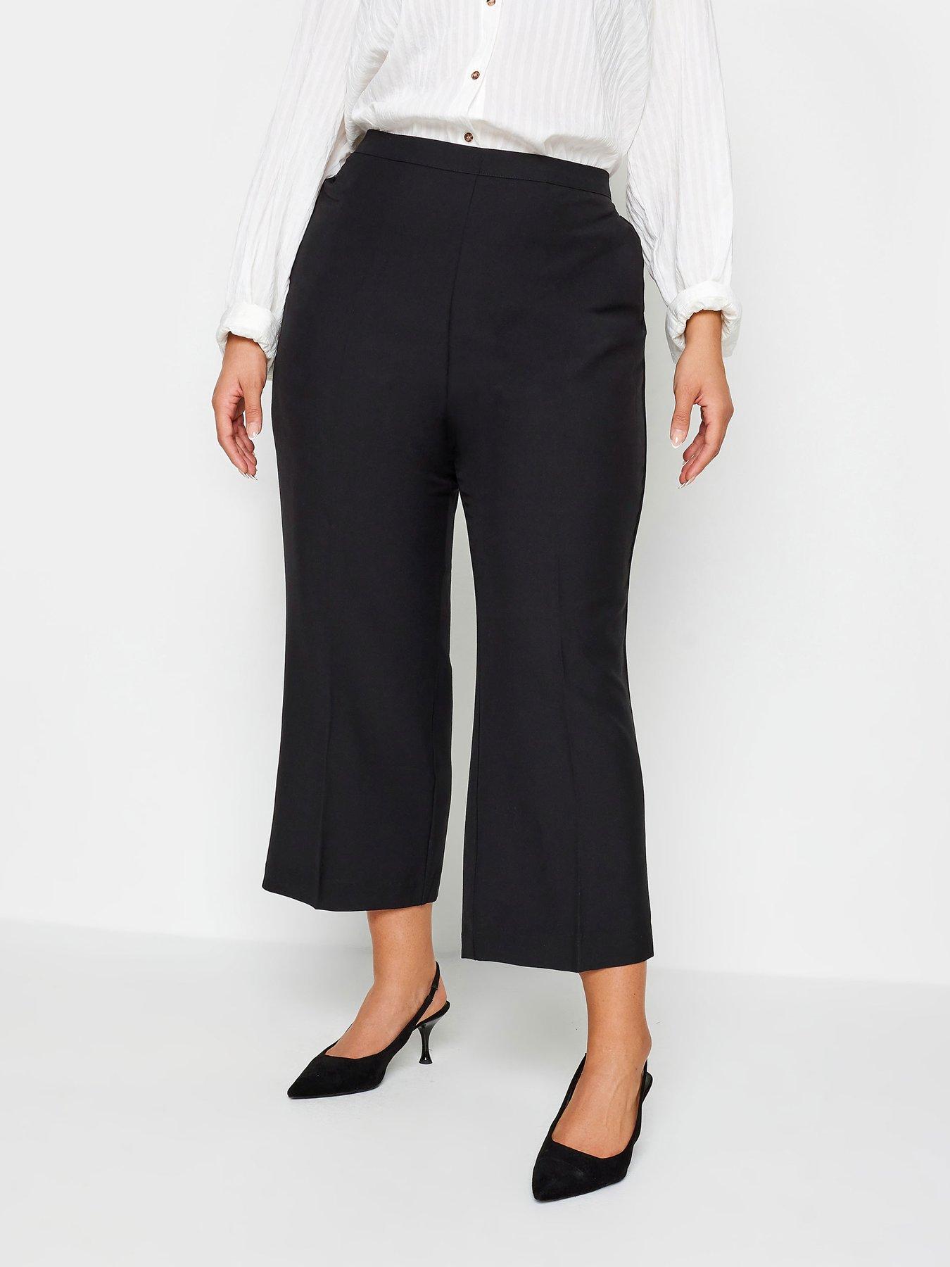 Yours Straight Leg 26" Pablo Trouser - Black