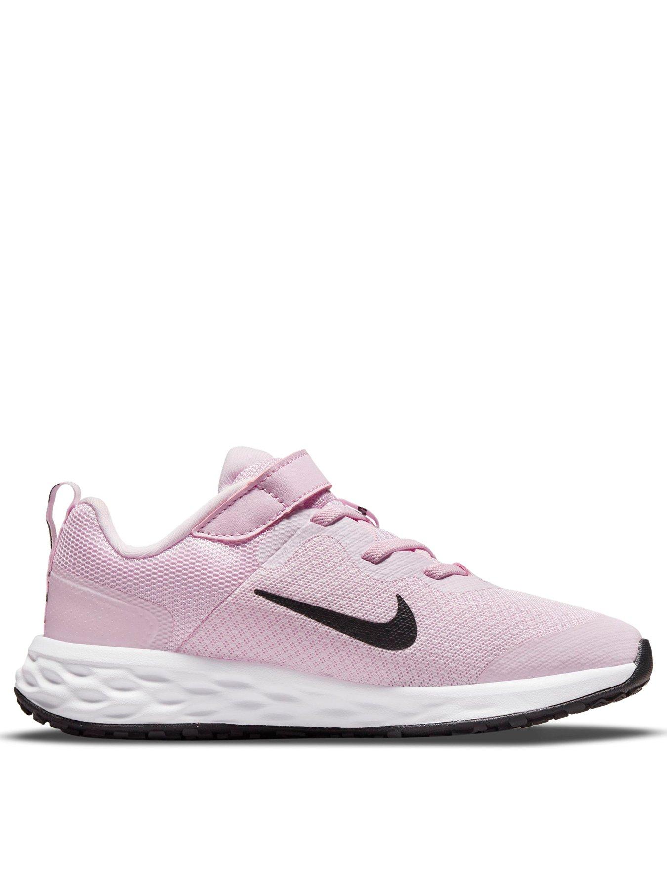 Childrens pink nike clearance trainers