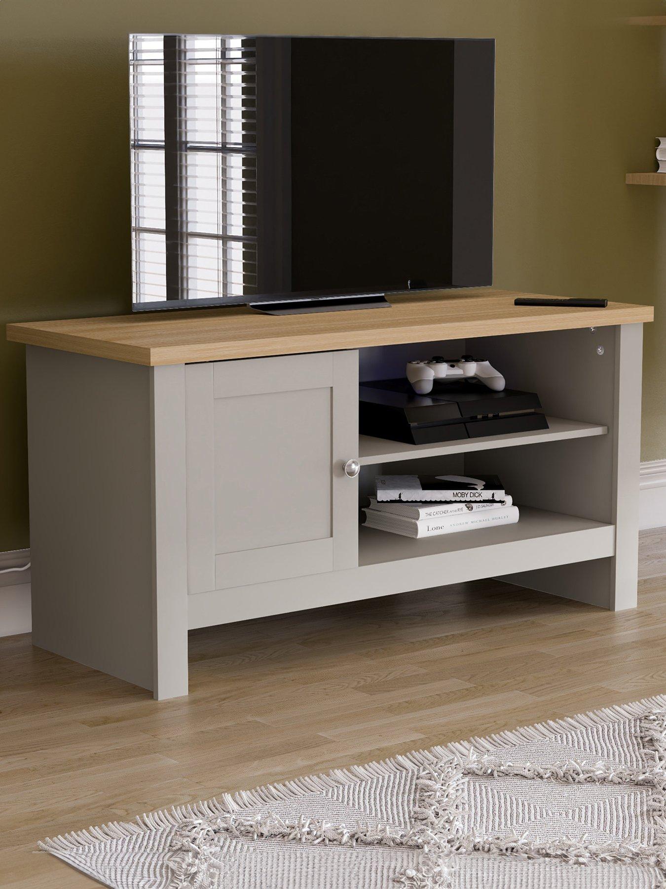 Vida Designs Arlington 1 Door TV Unit - fits up to 43 inch TV - Grey