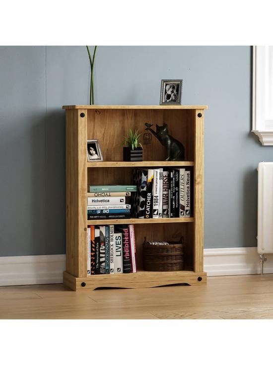 stillFront image of vida-designs-corona-low-bookcase