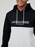 jack-jones-colour-block-logo-hoodie-blackwhiteoutfit