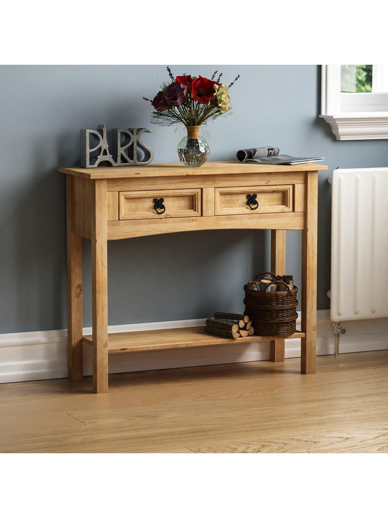 Vida Designs Corona 2 Drawer Console Table
