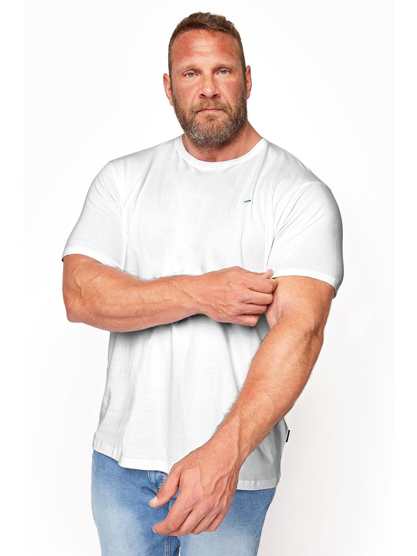 badrhino-essential-short-sleeve-plain-t-shirt-white