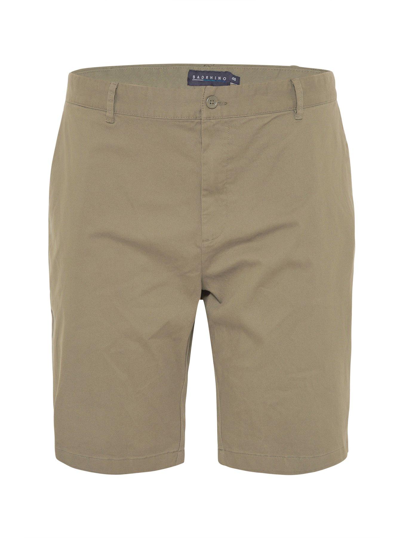 BadRhino Stretch Chino Short - Stone