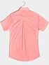  image of badrhino-essential-short-sleeve-oxford-shirt-pinknbsp