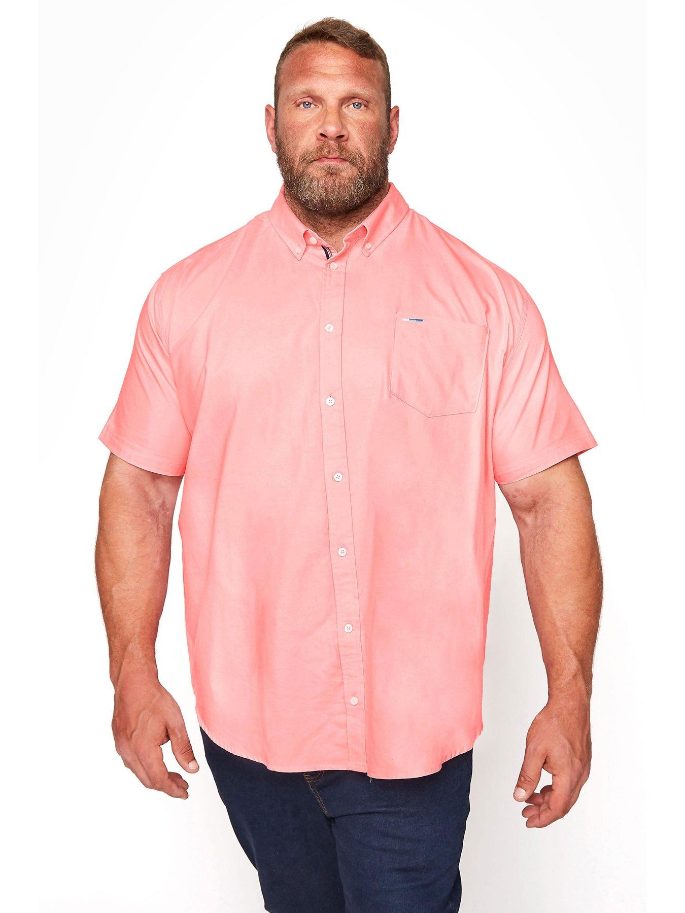 badrhino-essential-short-sleeve-poplin-shirt-pink