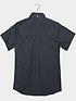 badrhino-essentialnbspshort-sleeve-oxford-shirt-navystillFront