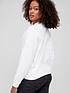  image of nike-nswnbsppatch-long-sleevenbspboxy-top-white