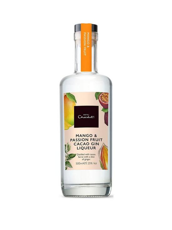 front image of hotel-chocolat-mango-amp-passion-fruit-gin-liqueur-50cl