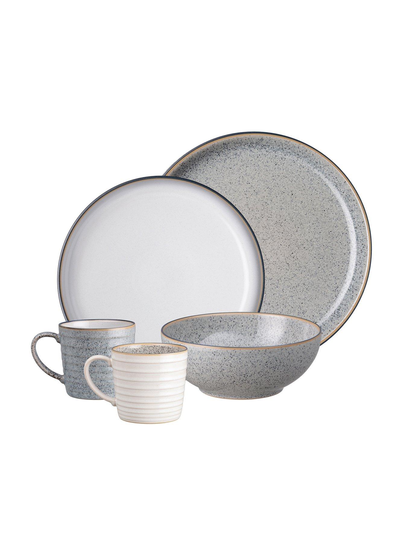 Image 2 of 6 of Denby Studio Grey 16 Piece Tableware Set