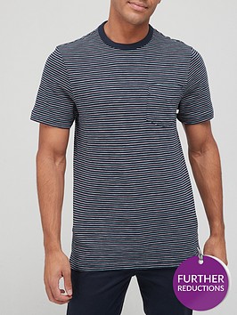 farah-stripe-t-shirt-navy