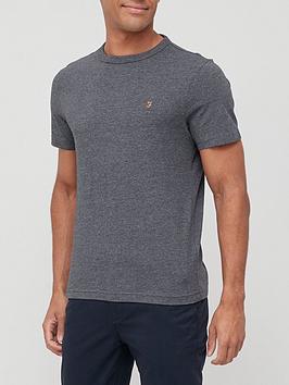 farah-danny-organic-cotton-logo-t-shirt-grey-marl