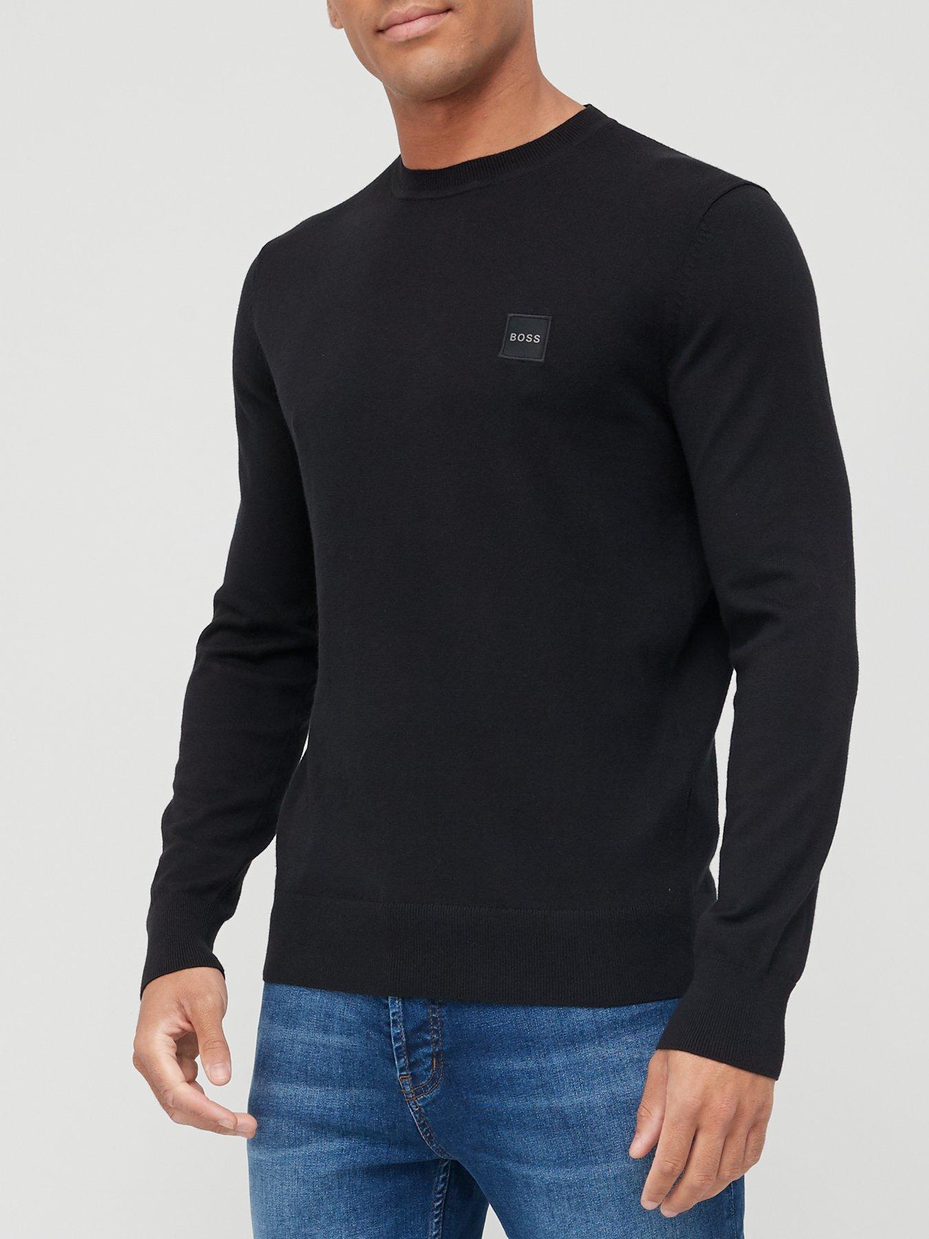 boss jumper black