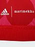  image of adidas-junior-girls-marimekko-believe-this-aeroready-trainingnbspbra-pinkred