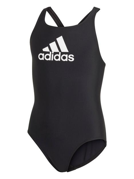 adidas-kids-girlsnbspbadge-of-sport-swimsuit-blackwhite