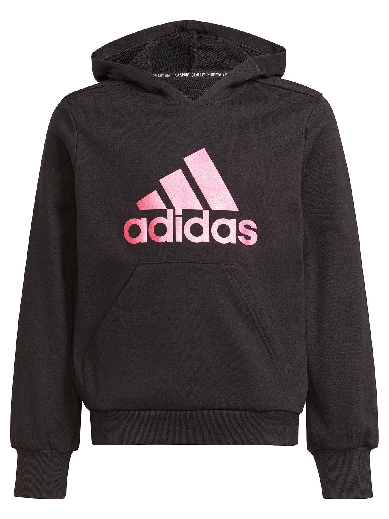 ladies black adidas sweatshirt