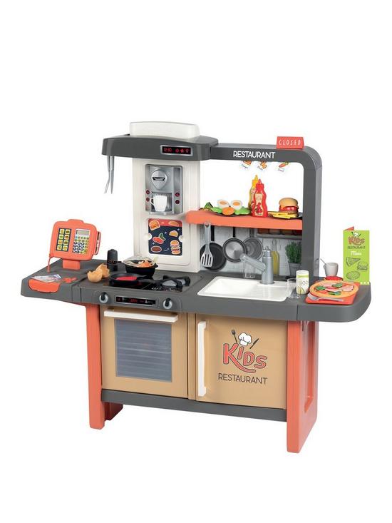 front image of smoby-chef-corner-restaurant-playset
