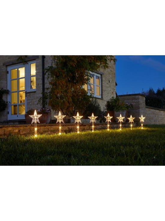 front image of three-kings-stardeacutecor-set-of-8-battery-operatednbspgarden-stakes-outdoor-christmas-decorations