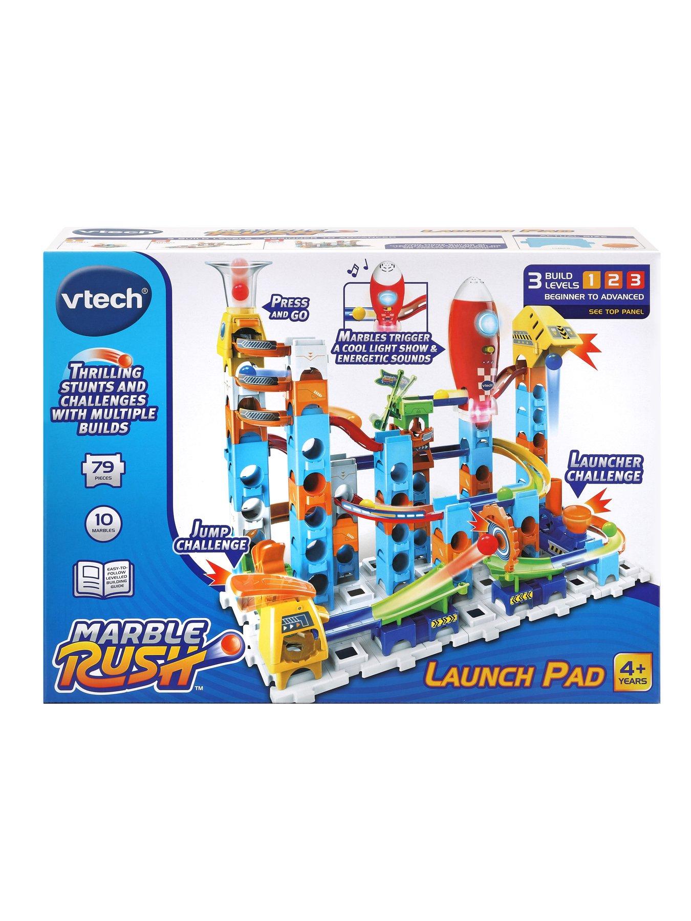 Image 7 of 8 of VTech Marble Rush Launch Pad Space-Themed Set