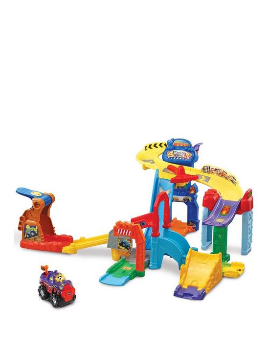 front image of vtech-toot-toot-drivers-monster-truck-rally