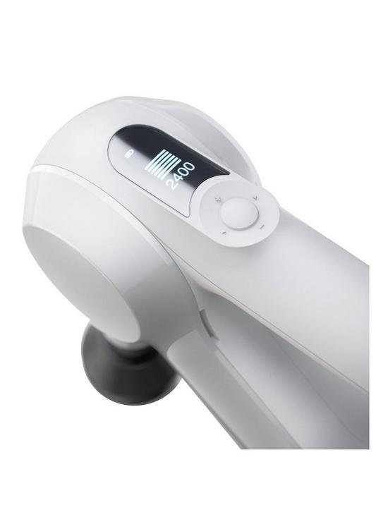 stillFront image of therabody-theragun-elite-4th-generation-percussive-therapy-massager-white