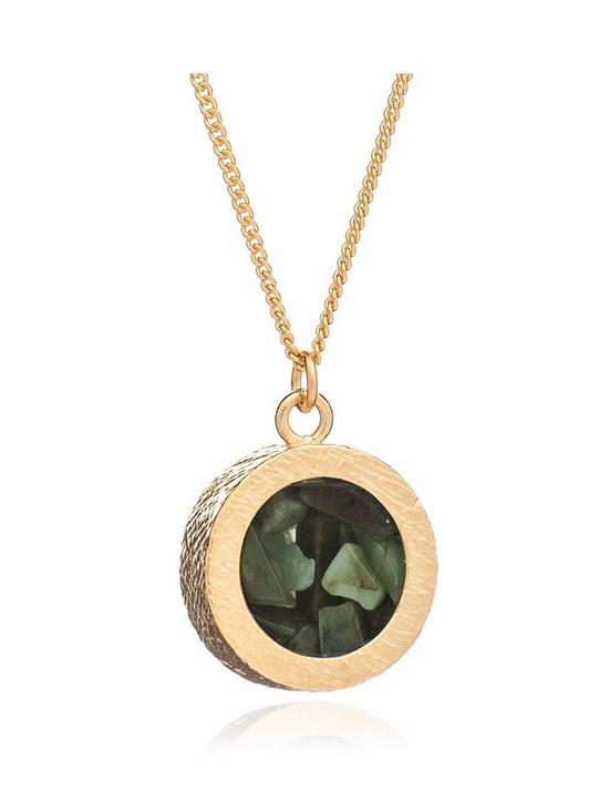 front image of rachel-jackson-birthstone-amulet-necklace-gold