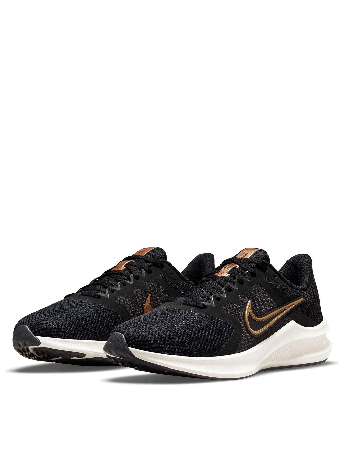 nike black and copper trainers