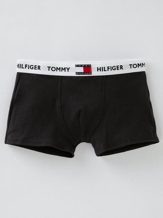 back image of tommy-hilfiger-boys-2-pack-trunk-black