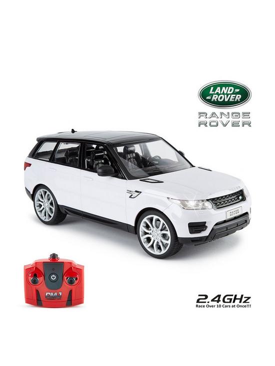 front image of 114-range-rover-sport-white-remote-control-car