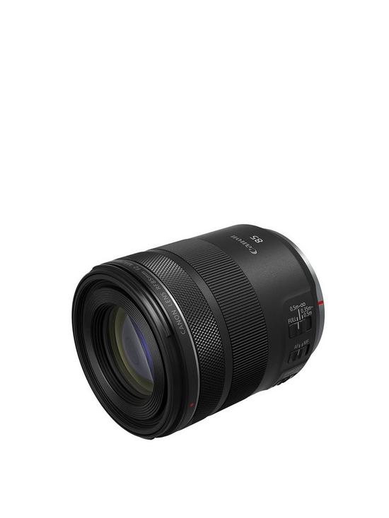stillFront image of canon-rf-85mm-f2-macro-is-stm-lens