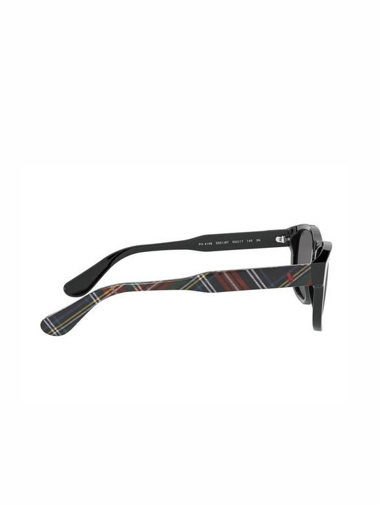 back image of polo-ralph-lauren-acetate-rectangular-sunglasses-blacknbsp