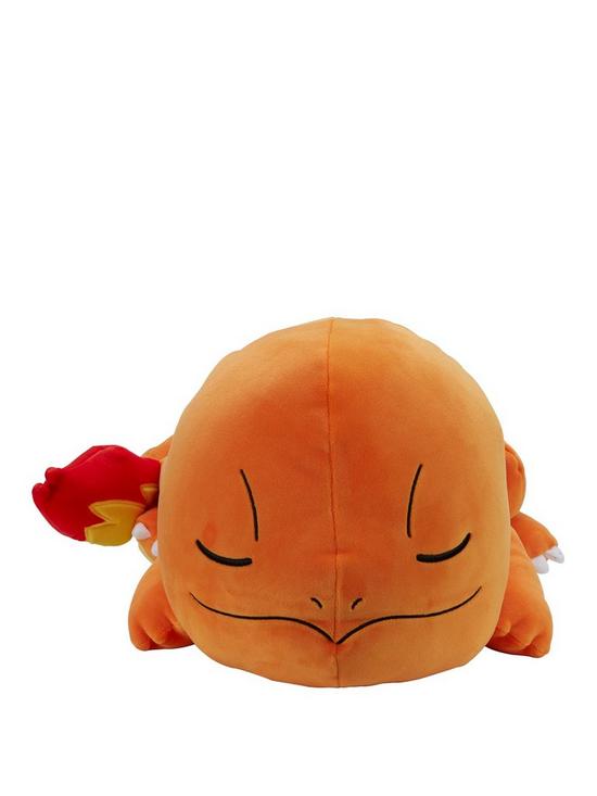 stillFront image of pokemon-18-inch-sleeping-plush-charmander