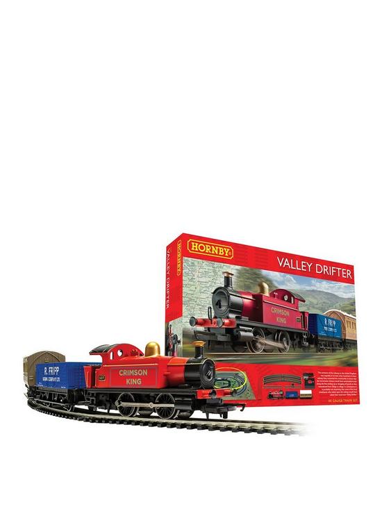 front image of hornby-valley-drifter-train-set